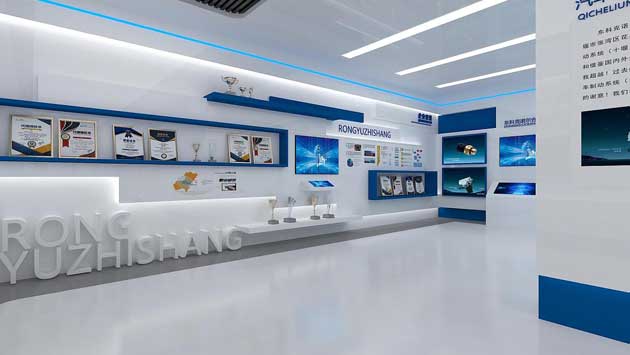 企業展廳多媒體互動展項-好奇數字科技