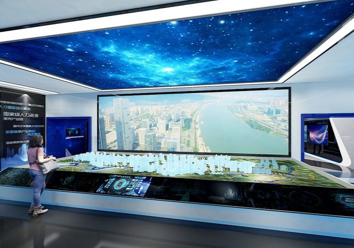 展廳多媒體-數字沙盤-蘇州好奇數字科技有限公司