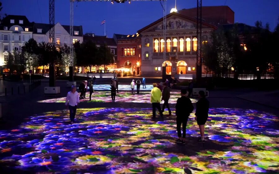 景區地面互動投影-蘇州好奇數字科技有限公司