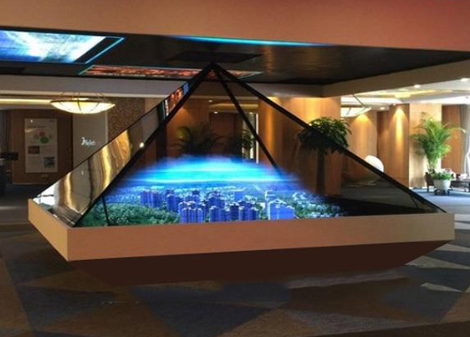 全息柜在城市規劃沙盤的應用