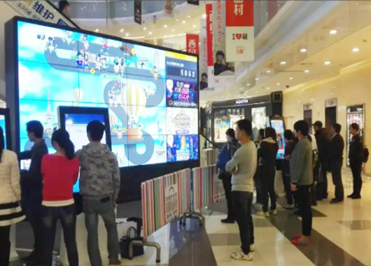 雙屏聯動在活動現場的應用-好奇數字科技