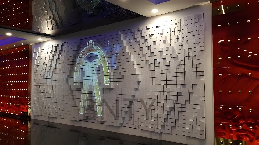 矩陣互動墻-動態矩陣墻-交互矩陣墻-好奇數字科技