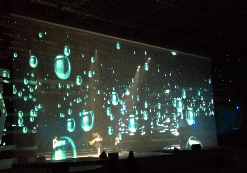 全息紗幕投影是什么?有哪些優勢特點?-蘇州好奇數字科技